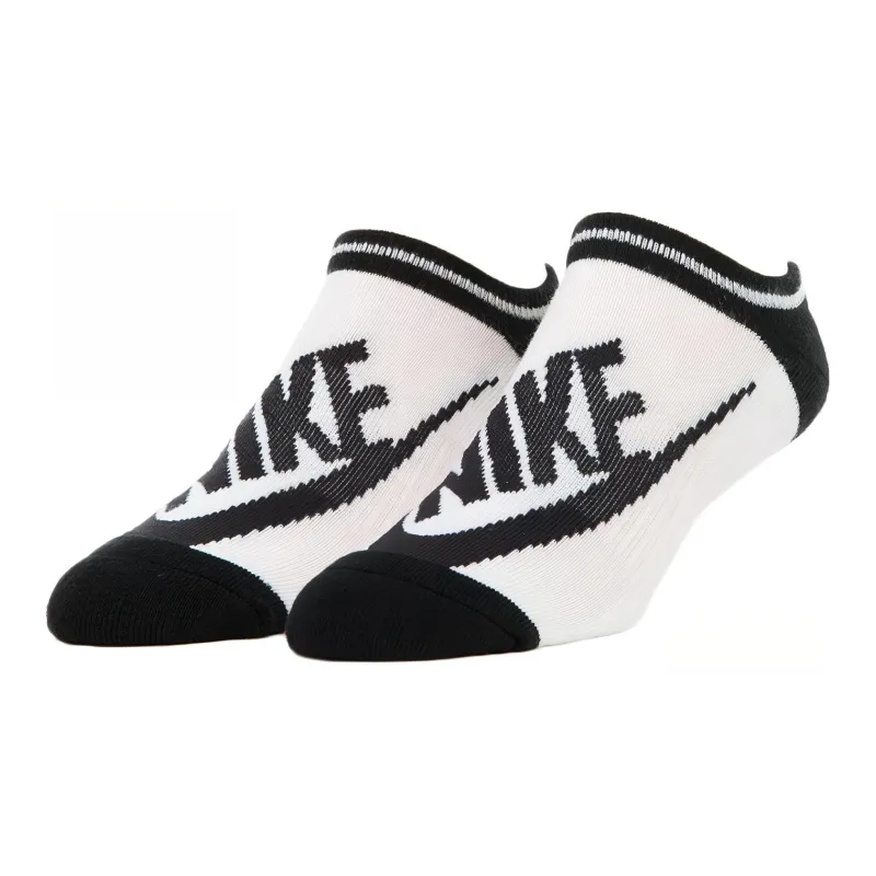 Nike Ankle Socks Women's 3 Pack Black White-0