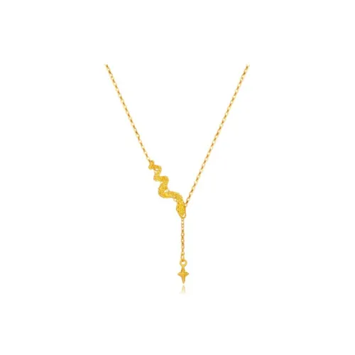 KING TAI SANG S925 Silver Necklaces Women's
