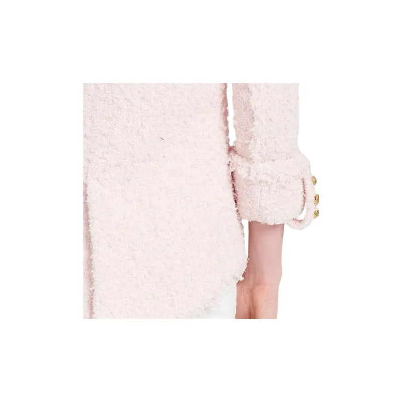 BALMAIN Business Suits Women's Pink-5
