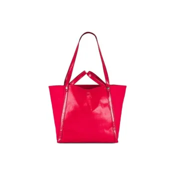 RAG&BONE Coated Canvas Tote Bag Shopping Bag Shoulder Bag Handbag Women's Chestnut Red