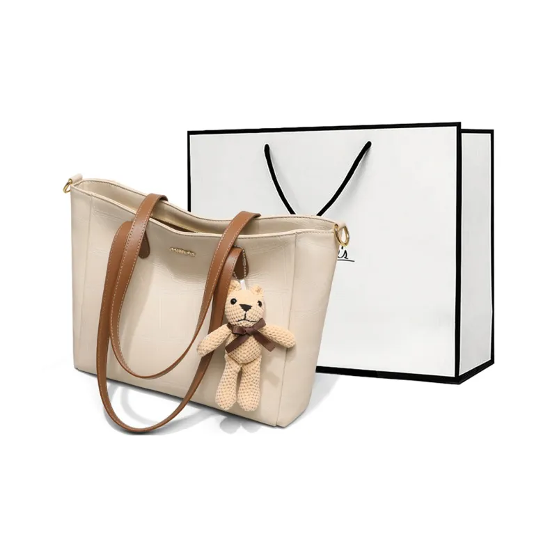 MILLIE'S Cow Leather Underarm Shoulder Bag, Crossbody Bag Regular Women's Ecru-0