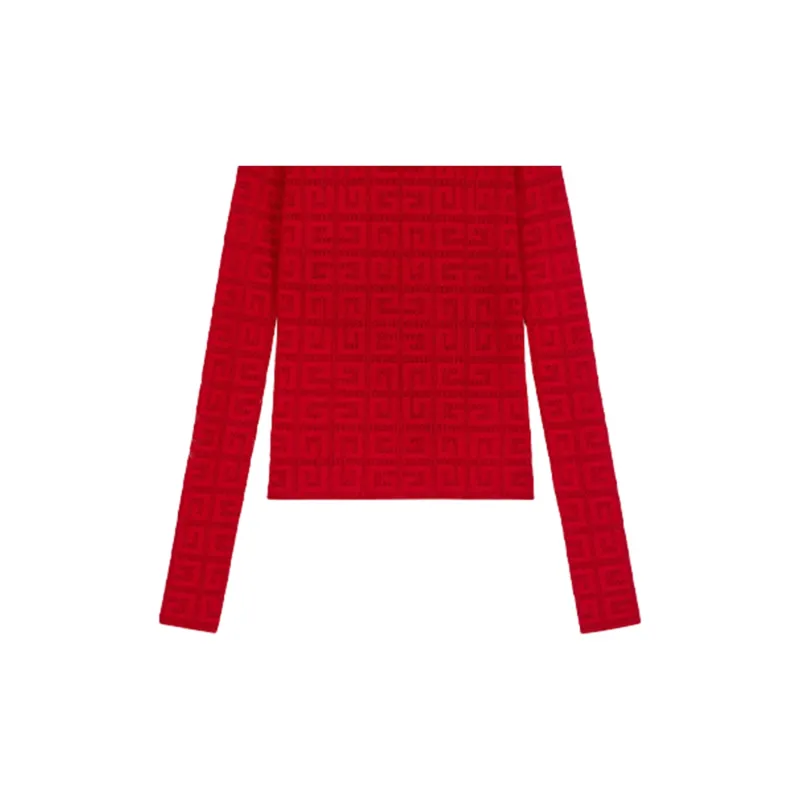 GIVENCHY FW21 Sweater Women's Red-3