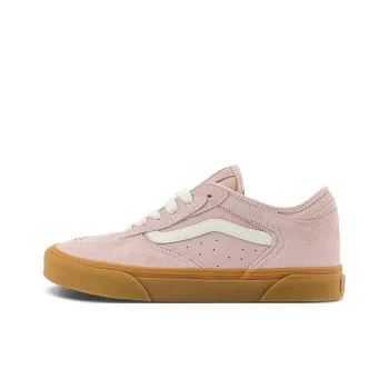Vans Rowley Anti Slip Wear Resistant Low Top Skateboard Shoes Unisex Light Pink