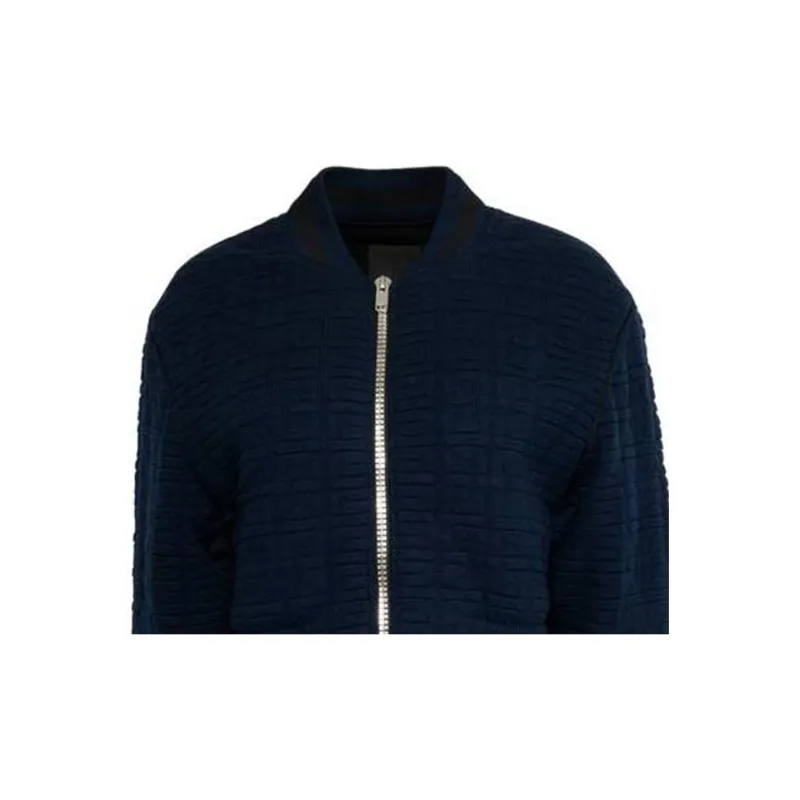 Givenchy 4G Cropped Bomber Jacket 'Dark Navy'-1