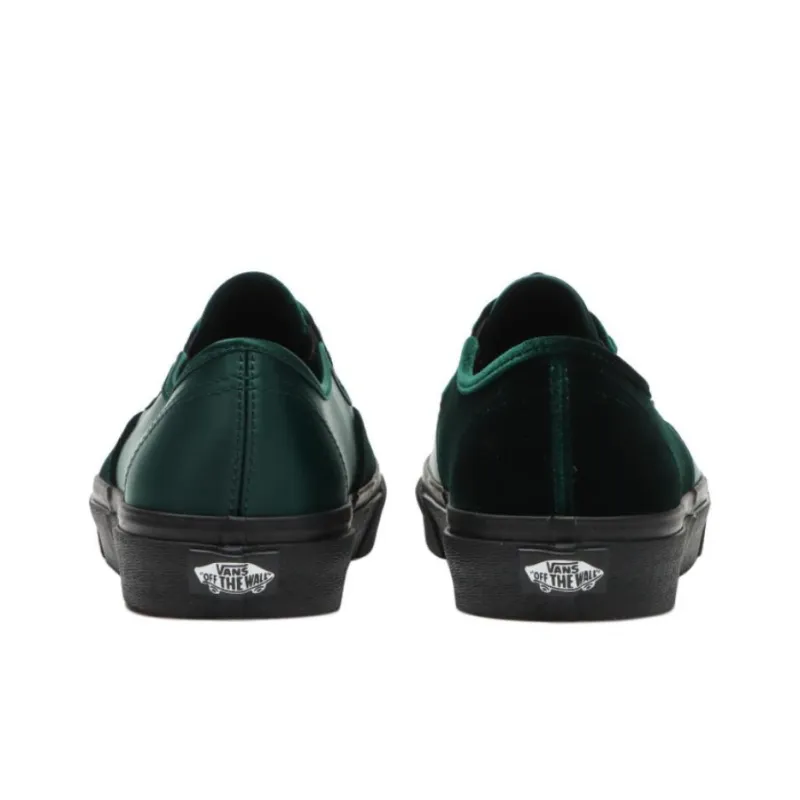 BILLY'S x Vans Authentic Series KUNG FU Anti Slip Wear Resistant Low Top Skateboard Shoes Unisex Black Green-4