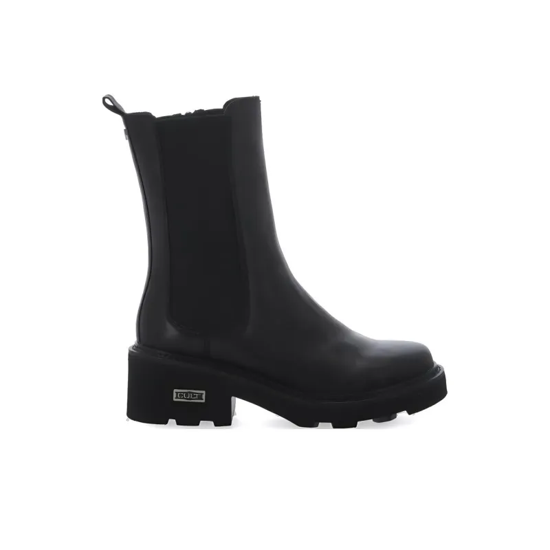 CULT GAIA Short Chelsea Boots Women's Black-1
