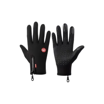 Shizhu Thin Fleece Sports Gloves Men's