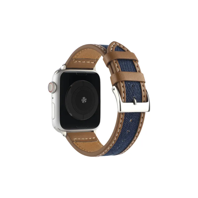 AOMN Watch Band Apple Compatibility Canvas Material-17