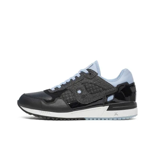 Greyson Clothiers x Saucony Shadow 5000 Anti-Slip Wear-Resistant Low-Top Running Shoes Unisex Black
