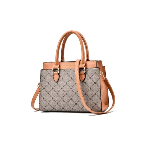 Bywhich PU Handbag Regular Women's Coffee