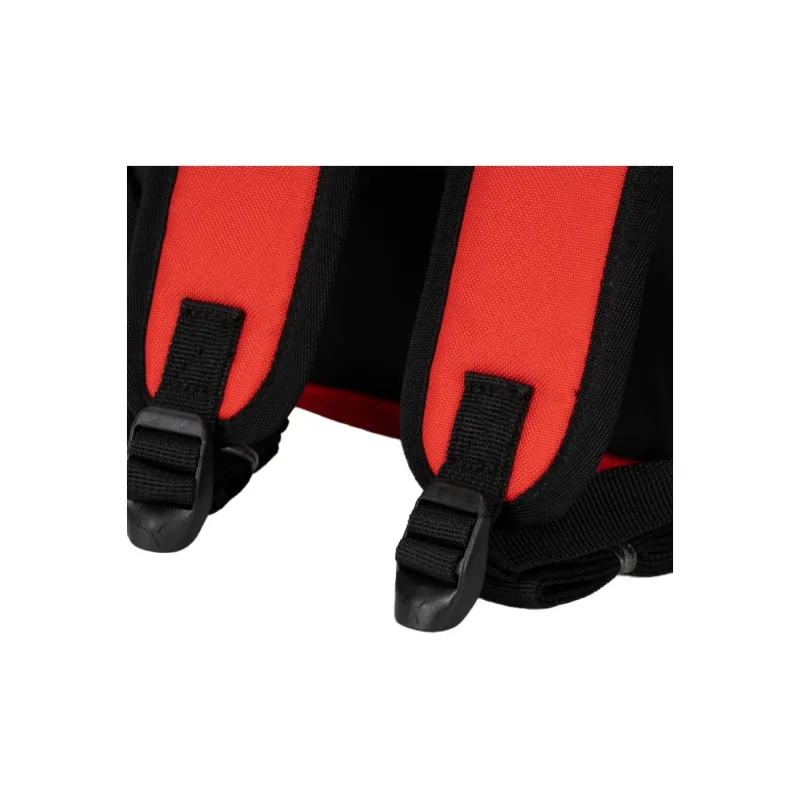 PUMA Fabric Backpack Medium Size Men's Black & Red-5