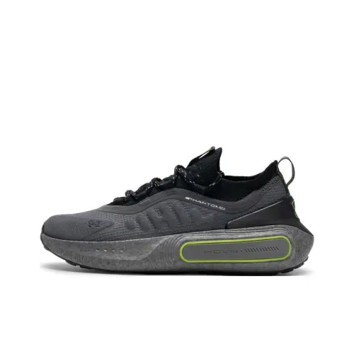 Under Armour Phantom 4 Anti-Slip Wear-Resistant Low-Top Casual Shoes Men's Gray