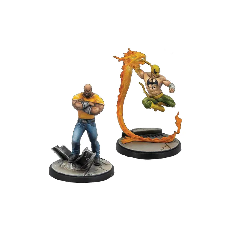 ASMODEE Marvel CP Tactics LUKE CAGE And IRON FIST Board Games-1