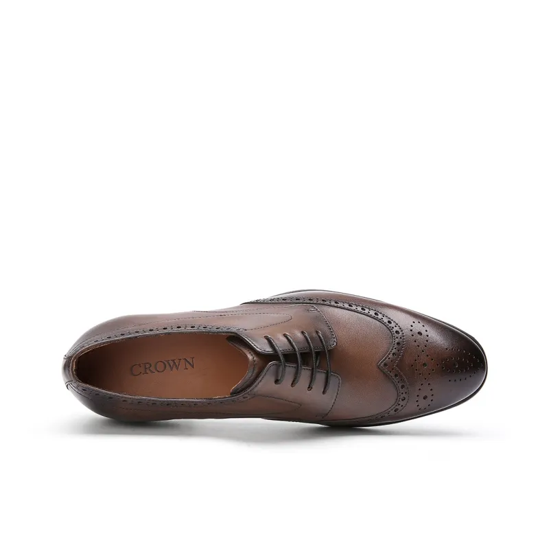 CROWN Men's Casual Shoes Men Low Top-6