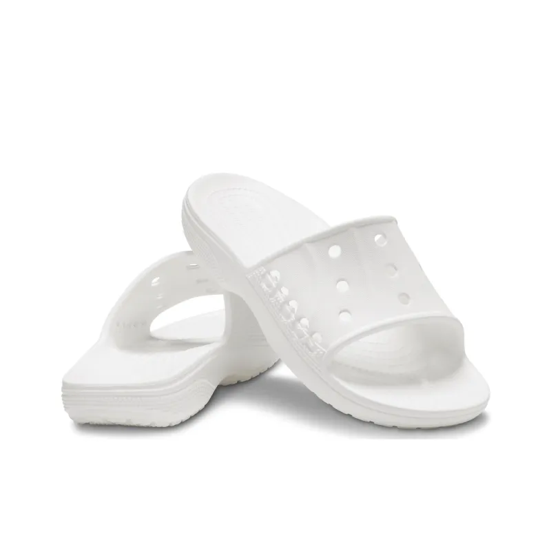 Crocs Slip Resistant Slide Slippers Unisex White-2