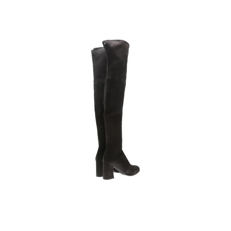 Stuart Weitzman/SW Tieland Knee-high Boots 6cm Women's Gray-3