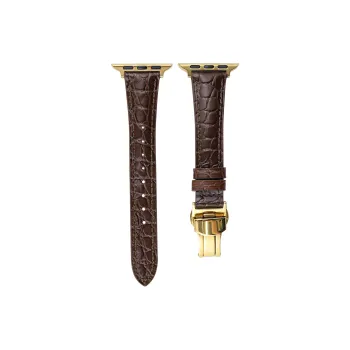 IWabcertoo Apple Compatibility Watch Band Genuine Leather Material