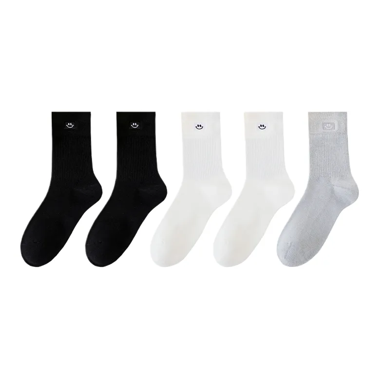 Cotton Gene Mid Calf Socks Women's Shopping Bag 5 Pack-4