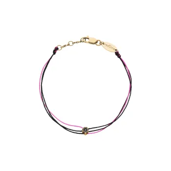 Redline Black Diamond Bracelets Men's Gold