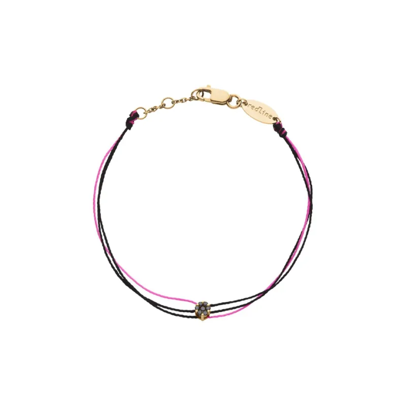 Redline Black Diamond Bracelets Men's Gold-0