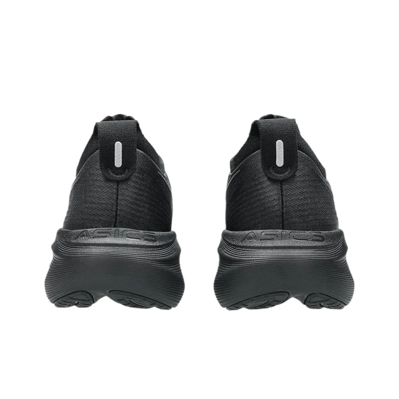 Asics Wear-Resistant Low-Top Sprint Running Shoes Women's Black Gray Color-5