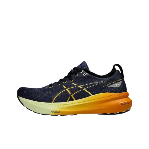 Asics Gel Kayano 31 Anti Slip Wear Resistant Low Top Running Shoes Men's Indigo