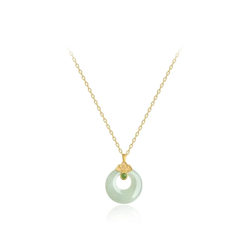 MGS Alloy Glass Necklaces Women's-0