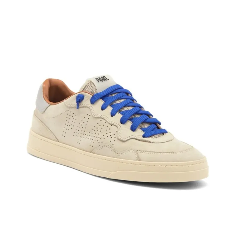 P448 Low-Top Skateboard Shoes Men's Light Brown-2