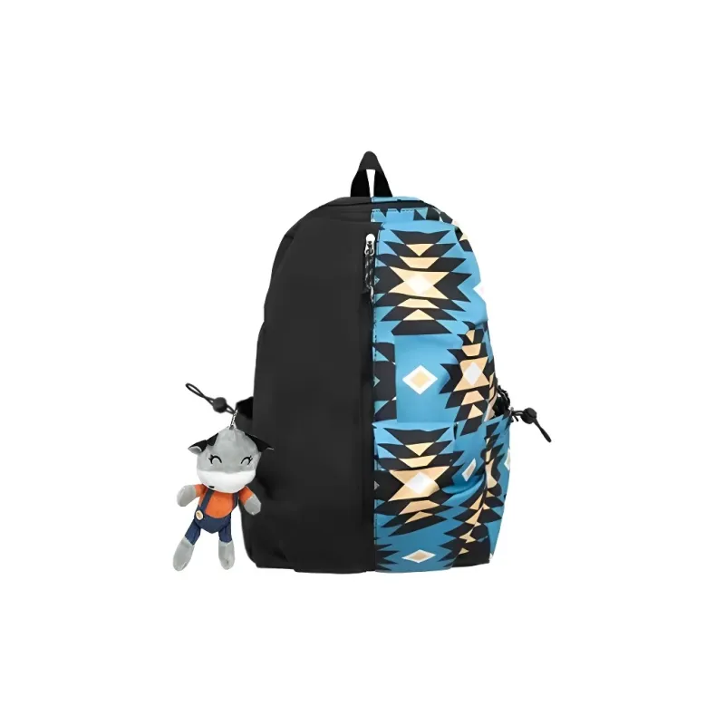 DJ.SPIRIT Nylon Backpack Regular Unisex Multicolor-14