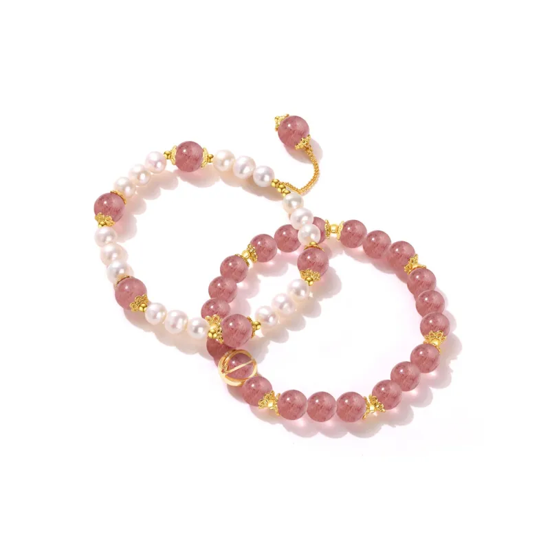 IWE Quartz Jade Obsidian Bracelets Unisex-15