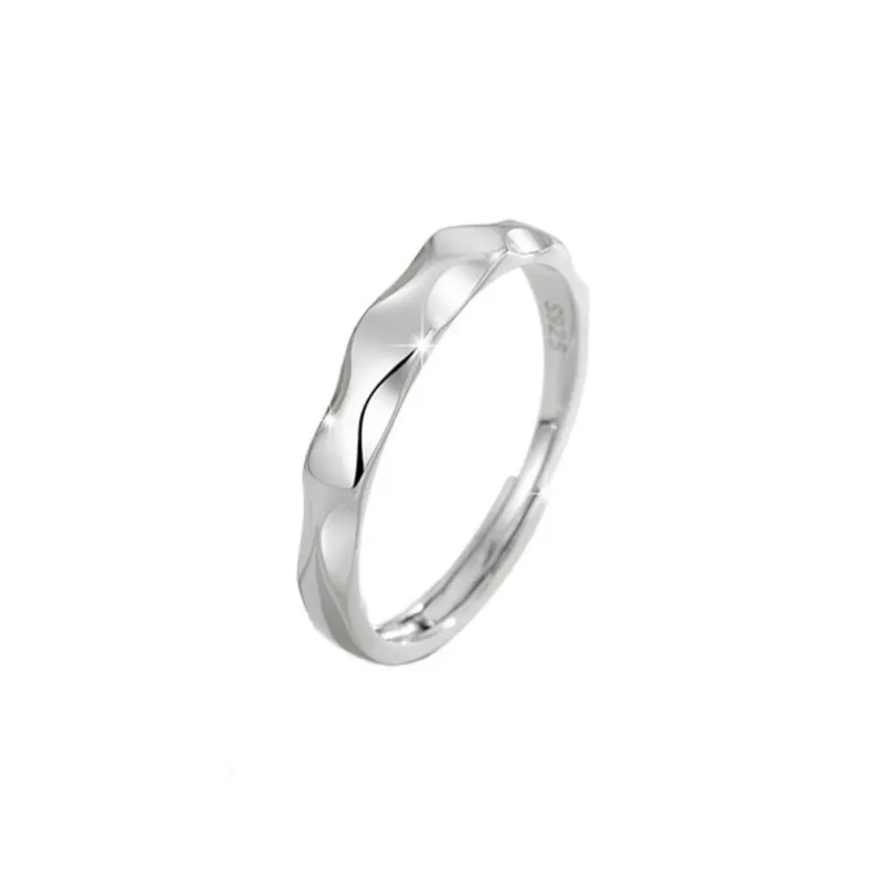 CLARKIA FLOWER S925 Silver Rings Unisex-11
