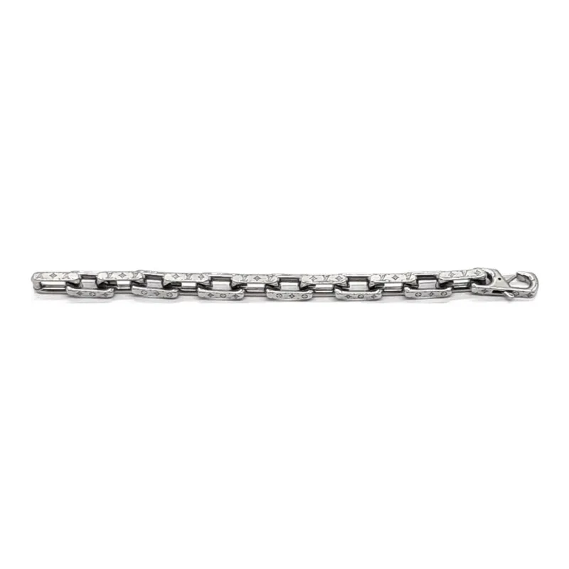 Lv Monogram Chain Bracelet-3