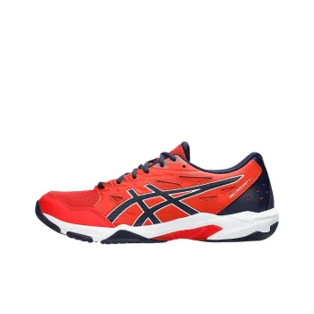 Asics Gel Rocket 11 Abrasion Resistant Low Top Training Shoes Men's Red Blue