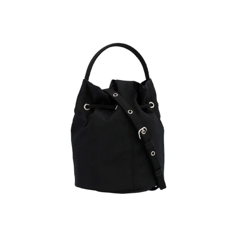 Balenciaga Canvas Bucket Bags Shoulder Bags Women's Black-1