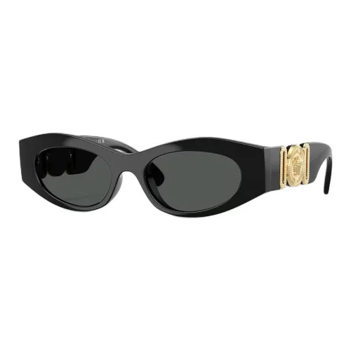 VERSACE Engraved Medusa Plaque Sunglasses