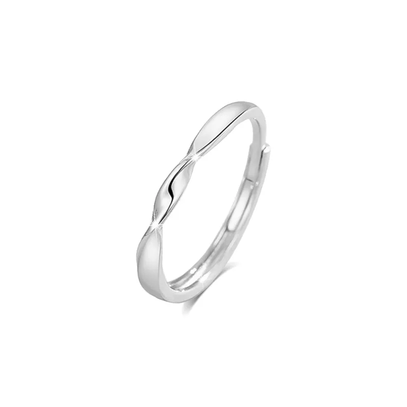 BLANK IN BLANK Sterling Silver Rings Unisex Birthday Confession To Girlfriend-5