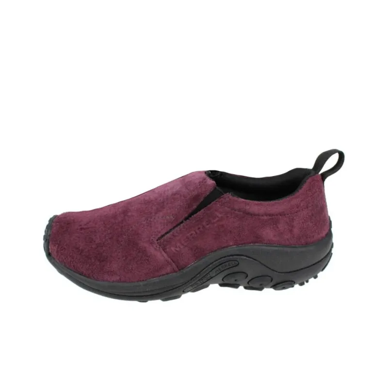 MERRELL Jungle Moc Anti Slip Wear Resistant Low Top Outdoor Shoes Women's Burgundy-0