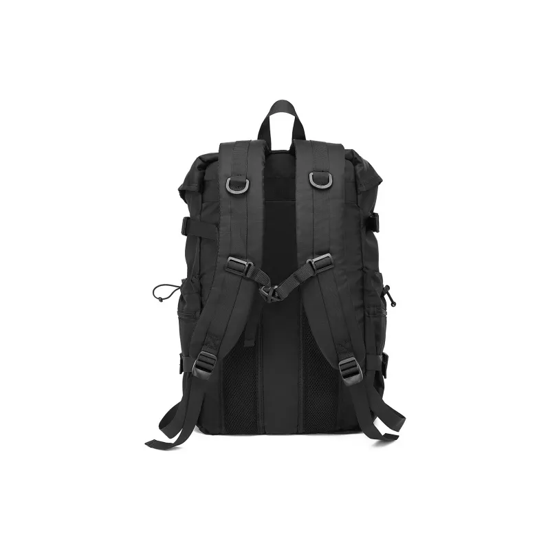FAIRWHALE Fabric Mountaineering Bag, Laptop Backpack Regular Men's Black-4
