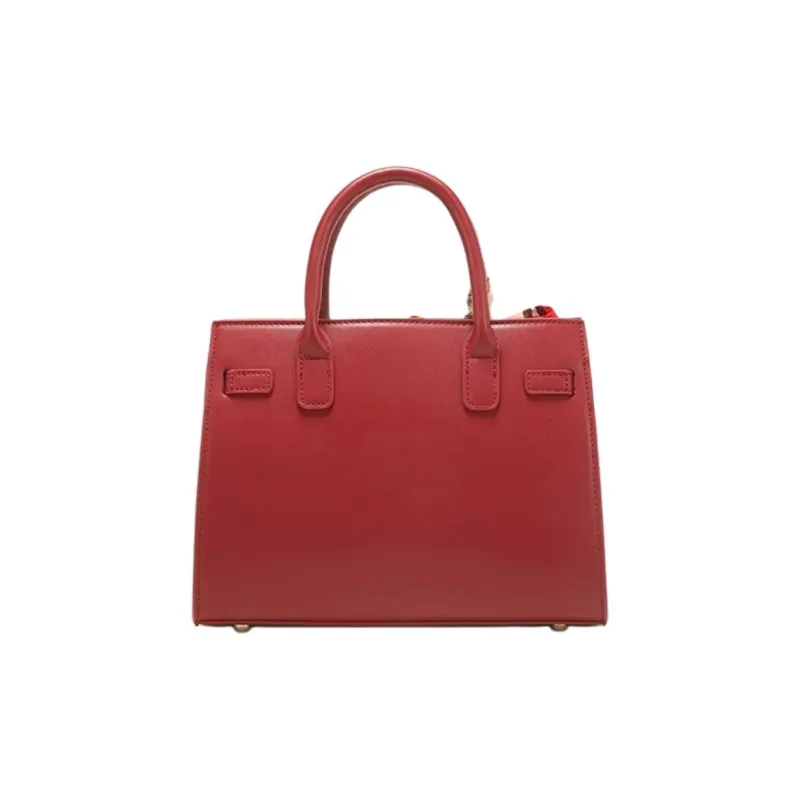 PAYOT Microfiber Synthetic Leather Wedding Bag Shoulder Handbag Regular Women's Red-2