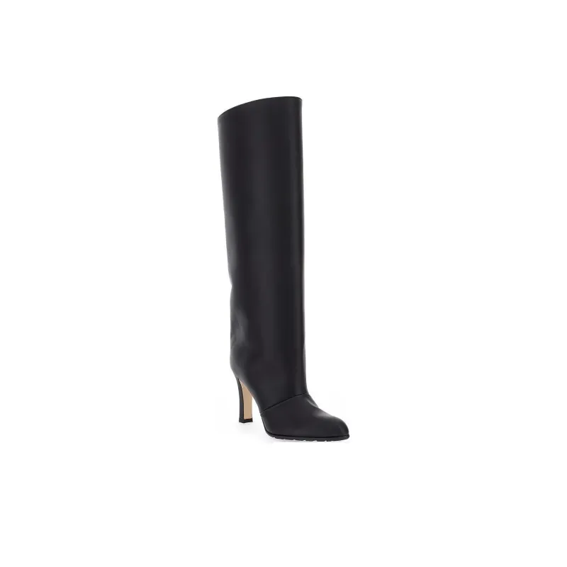 MANOLO BLAHNIK Knee-High Boots 9cm Women's Umber-1