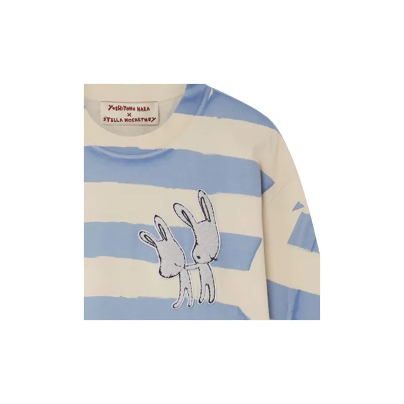 Stella McCartney T-Shirts Women's Light Blue-3