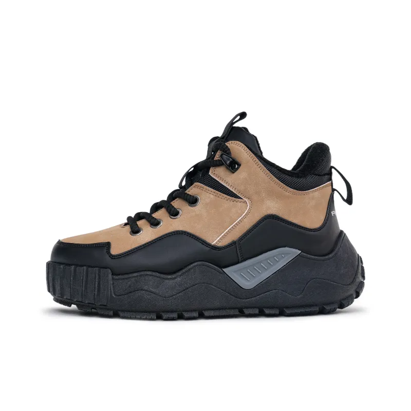 Humanism 1986 Abrasion Resistant Height Increasing Thermal Mid Top Casual Shoes Men's-4