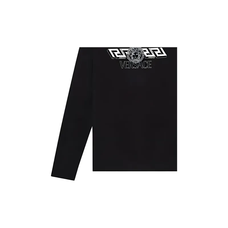 VERSACE T Shirts Men Black-5