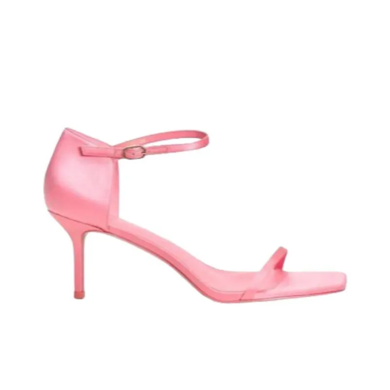 12 STOREEZ 70mm Satin Sandals Women's-1