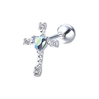 EAR PARTNER 925 Silver Needles Stud Earrings Women's
