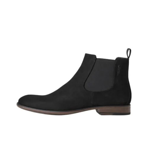 VAGABOND SHOEMAKERS Harvey Short Chelsea Boots Men's Black