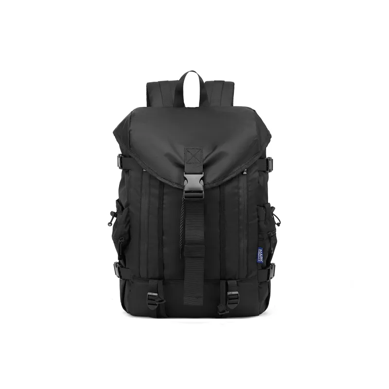 FAIRWHALE Fabric Mountaineering Bag, Laptop Backpack Regular Men's Black-1