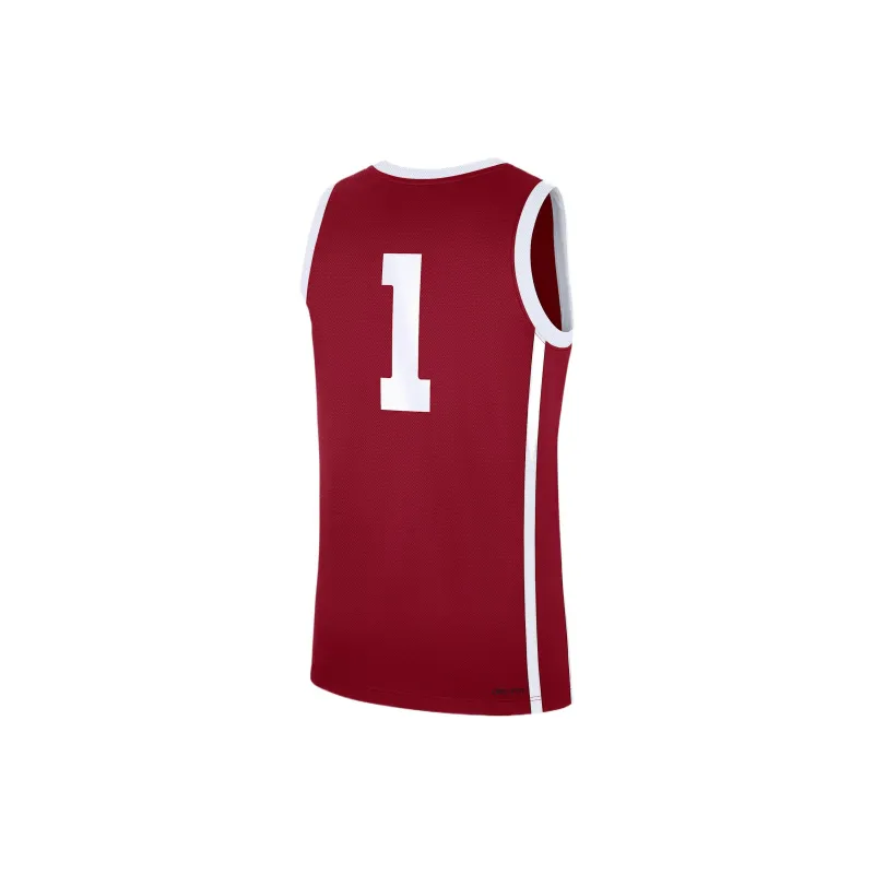 Jordan Oklahoma Sooners Replica Men's Jordan Brand College Basketball Jersey-1