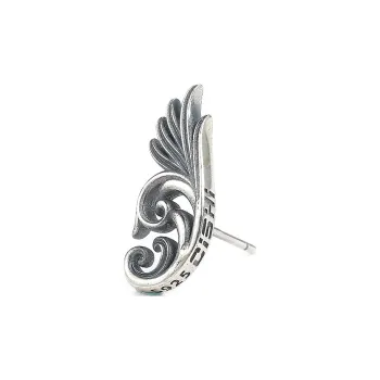 The Next Life 925 Sterling Silver Stud Earrings Unisex