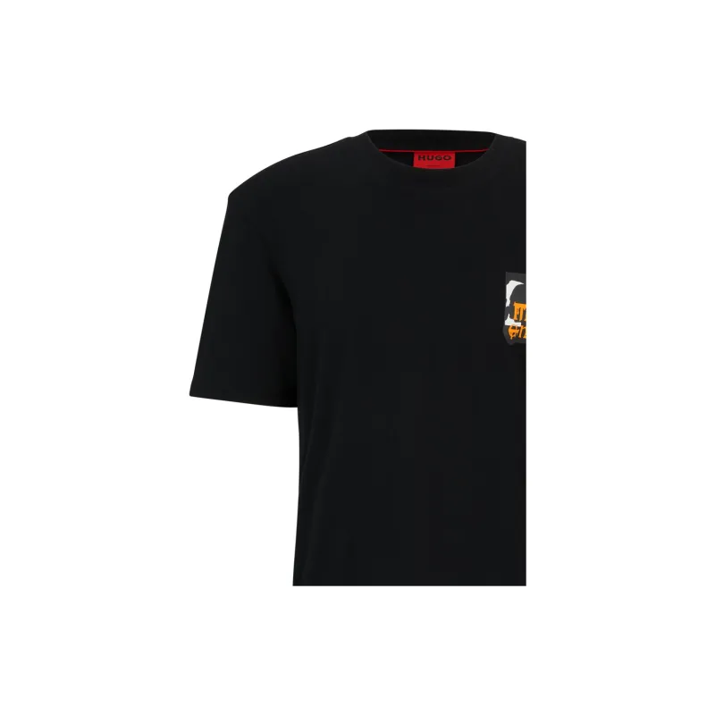 HUGO BOSS T Shirts Men Black-7